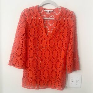 Trina Turk Swim Cover Up Top S